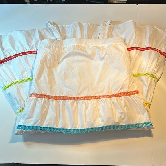 ENGLISH FACTORY Color Trim Sleeveless Maxi Dress Size L - Picture 9 of 15